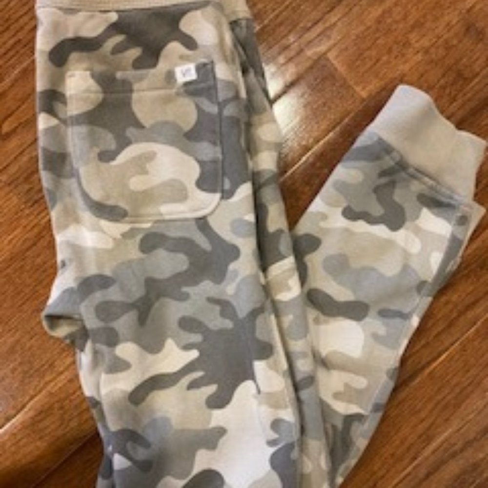 GAP Kids Grey Camo Joggers